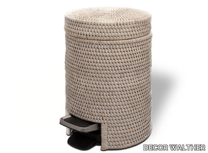 BASKET TE - Rattan bathroom waste bin _ DECOR WALTHER