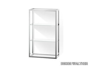 ET 6 - Open glass bathroom wall cabinet _ DECOR WALTHER