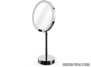 JUST LOOK PLUS SR - Table-top round mirror with integrated lighting _ DECOR WALTHER