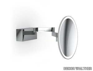 VISION R 5X - Round bathroom mirror with integrated lighting _ DECOR WALTHER