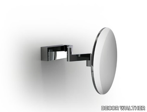 VISION R UNLIT 5X - Wall-mounted round shaving mirror _ DECOR WALTHER