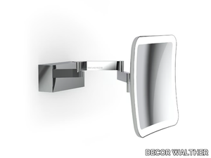 VISION S 5X - Square bathroom mirror with integrated lighting _ DECOR WALTHER