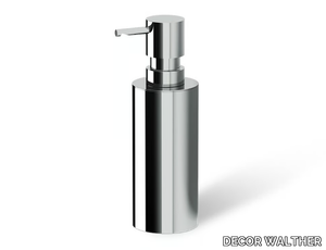 ROUND MK SSP - Metal Bathroom soap dispenser _ DECOR WALTHER