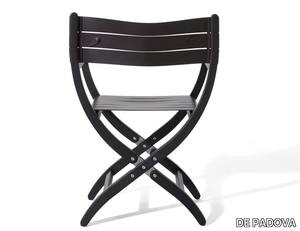 ALMAYER - Folding chair in ash and leather _ DE PADOVA