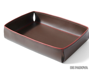 EVERYDAY LIFE TRAY - Tanned leather pin tray _ DE PADOVA