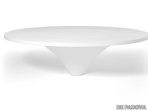 FRENCH CONCESSION - Round Corian® table _ DE PADOVA