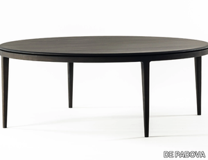 MOON - Round oak dining table _ DE PADOVA