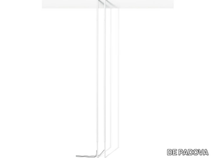 CIELO-TERRA - LED powder coated aluminium wall lamp _ DE PADOVA