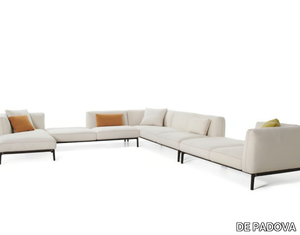 EVERYDAY LIFE MODULAR SOFA - Modular fabric sofa _ DE PADOVA