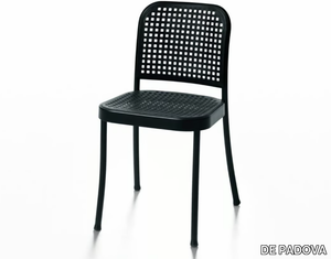 SILVER - Stackable aluminium chair _ DE PADOVA