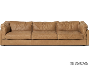 SQUARE GROUND - 3 seater leather sofa _ DE PADOVA