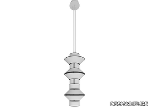 TOWER MOYEN - LED fabric pendant lamp _ DESIGNHEURE