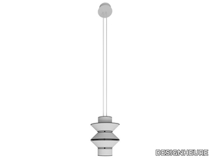 TOWER PETIT - LED fabric pendant lamp _ DESIGNHEURE