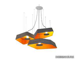 NÉNUPHAR TRIO PETIT - LED steel pendant lamp _ DESIGNHEURE