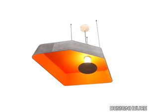 NÉNUPHAR PETIT - Contemporary style LED steel pendant lamp _ DESIGNHEURE