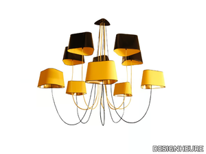 NUAGE 10 PETIT - LED fabric chandelier _ DESIGNHEURE