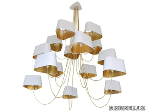 NUAGE 15 GRAND - LED fabric chandelier _ DESIGNHEURE