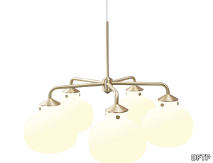 RAITO - Dimmable opal glass pendant lamp _ DFTP