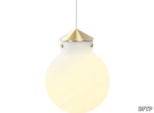 RAITO - Dimmable opal glass pendant lamp _ DFTP