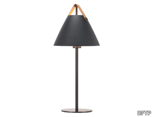 STRAP - Metal and leather table lamp _ DFTP