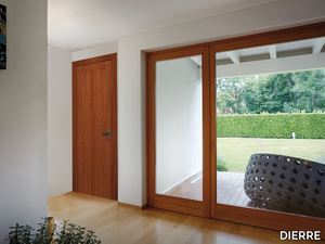 DE SIMONE - Hinged solid wood door _ DIERRE