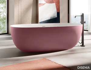 ELLISSE - Freestanding oval Aquatech® bathtub _ DISENIA