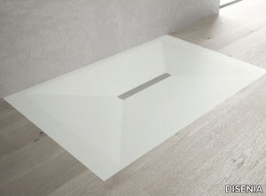 KRUS - Flush fitting rectangular Technogel® shower tray _ DISENIA