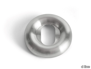 FAT - Round stainless steel keyhole escutcheon _ d line