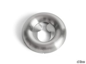 FAT - Round stainless steel keyhole escutcheon _ d line