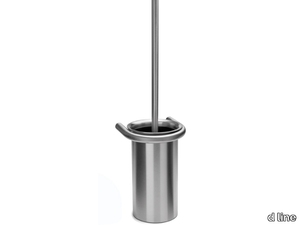 TOILET BRUSH HOLDER - Wall-mounted stainless steel toilet brush _ d line