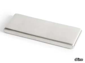 PEBBLE - Stainless steel bathroom wall shelf _ d line