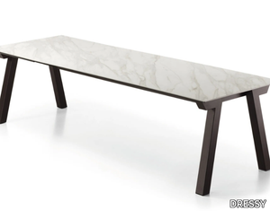 DUERO 525 - Extending rectangular ceramic dining table _ DRESSY