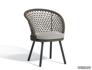 SHANGRI LA - Garden chair with armrests _ DRIGANI