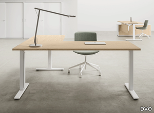 NOBU - Sectional melamine and metal office desk _ DVO