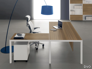 RYM - Sectional extruded aluminium and melamine office desk _ DVO