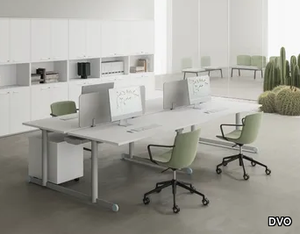 OSLO - Sectional multiple melamine office desk _ DVO