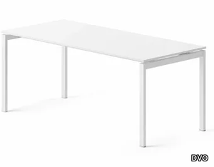 DV802 - Sectional melamine and metal office desk _ DVO