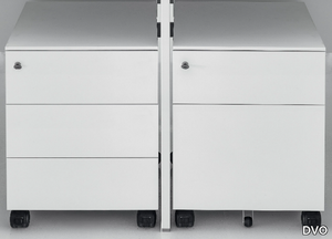 PEDESTALS - Metal office storage unit with castors with lock _ DVO