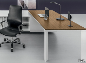 VERTIGO - Sectional extruded aluminium and melamine office desk _ DVO