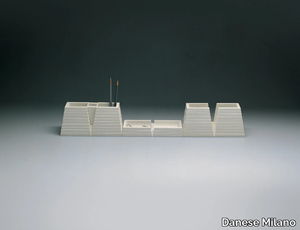 MASTABA - Technopolymer desk set _ Danese Milano