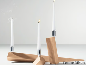 VENEZIA / PISA / TORCELLO - Beech candle holder _ Danese Milano