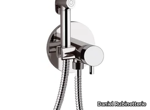 TOKYO - Recessed single handle brass shower mixer with hand shower _ Daniel Rubinetterie