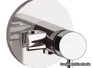 TOKYO - Recessed single handle brass shower mixer with plate _ Daniel Rubinetterie