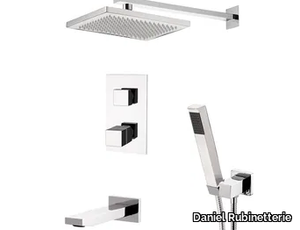 SKYLINE - Shower tap with overhead shower _ Daniel Rubinetterie