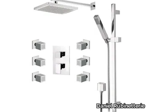 SKYLINE - Shower wallbar with hand shower _ Daniel Rubinetterie