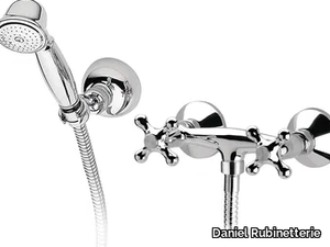 REVIVAL - Chromed brass shower tap with hand shower _ Daniel Rubinetterie