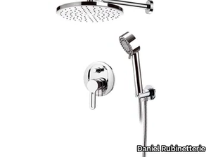 SMART - Shower mixer with hand shower with overhead shower _ Daniel Rubinetterie