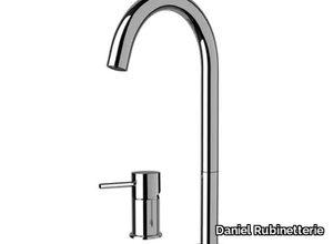 SWING SG655L - High countertop single handle washbasin mixer _ Daniel Rubinetterie