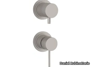 STEEL SSTX612D2P - SSTX612D3P - Recessed stainless steel shower mixer with diverter _ Daniel Rubinetterie