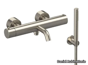 STEEL SSTXT610 - Wall-mounted thermostatic bathtub mixer with hand shower _ Daniel Rubinetterie